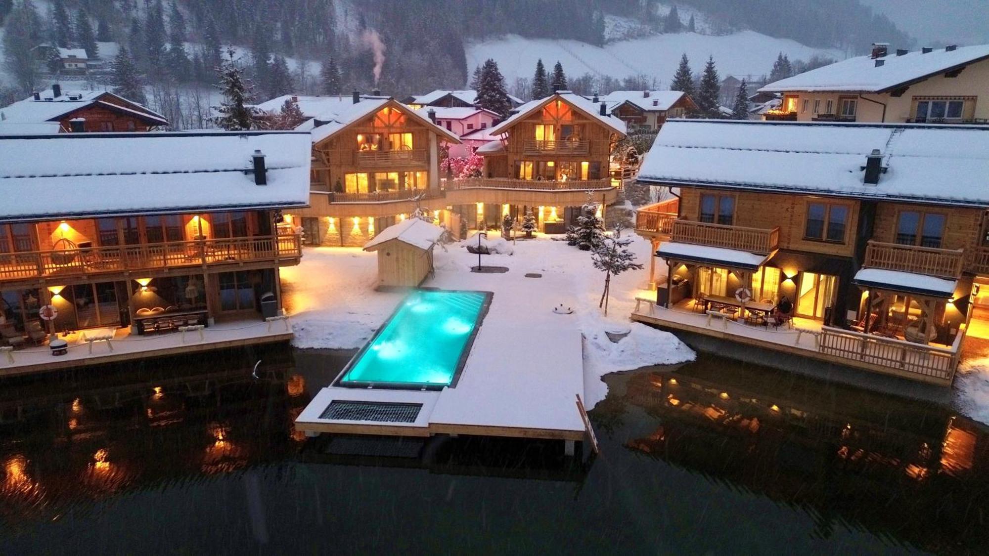 Bergchalets Gut Wenghof ヴェルフェンヴェンク エクステリア 写真